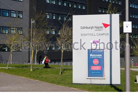 Edinburgh Napier University, campus de Sighthill, Édimbourg, Écosse Banque D'Images