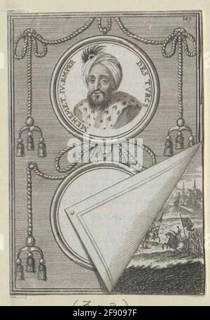 Mohammed IV., Sultan de Turquie. Banque D'Images