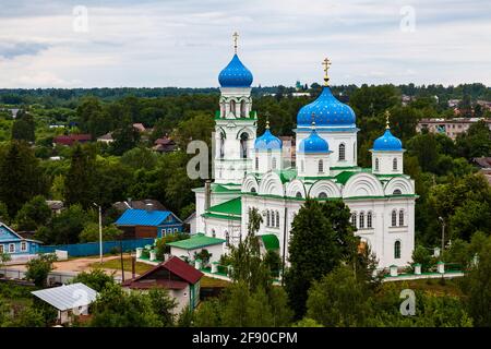 Église de l'Annonciation de la Sainte Vierge à Torzhok, Russie Banque D'Images