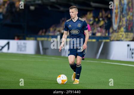 Villarreal, Espagne. 15 avril 2021. Mislav Orsic de Dinamo Zagreb vu en action lors du match final de deuxième jambe de l'UEFA Europa League Quarter entre Villarreal et Dinamo Zagreb à Estadio de la Ceramica.(score final; Villareal CF 2:1 Dinamo Zagreb) (photo de Xisco Navarro/SOPA Images/Sipa USA) crédit: SIPA USA/Alay Live News Banque D'Images