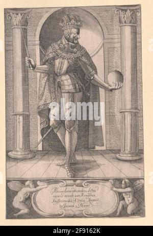 Maximilien II., Kaiser Stecker romano-allemand: Schnitzer, Lukas (1631) Banque D'Images