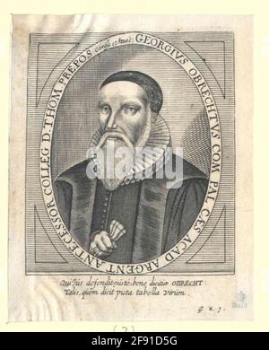 Obrecht, Georg de. Banque D'Images