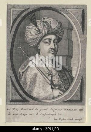 Mohammed IV., Sultan de Turquie. Banque D'Images