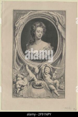 Marlborough, Sarah Jennings Duchesse de . Banque D'Images