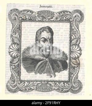 Zamoyski, Jan Savius . Banque D'Images