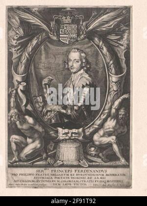 Ferdinand, Infant of Spain Stecher: Galle, Cornelis (1615) Editeur: End, Martinus van den (1) Dating: 1630/1654 Banque D'Images