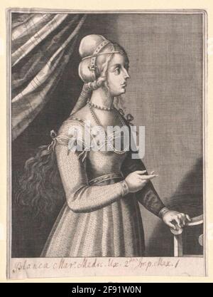 Sforza, Bianca Maria. Banque D'Images