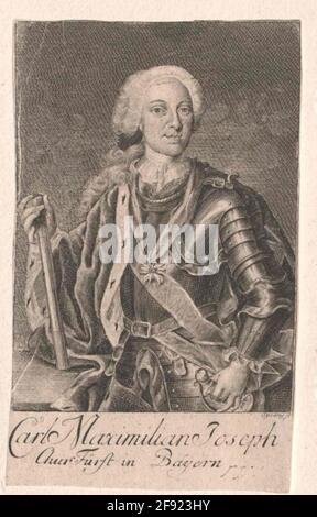 Maximilien III Josef, électeur de Bavière Stecher: Sysang, Johann Christophdation: 1745/1757 Banque D'Images