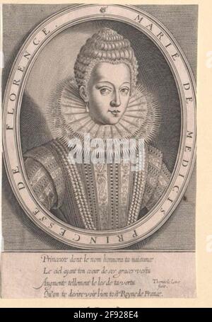 Maria de Medici, princesse de Toscane. Banque D'Images