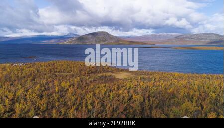 Tornetrask automne 03 Banque D'Images