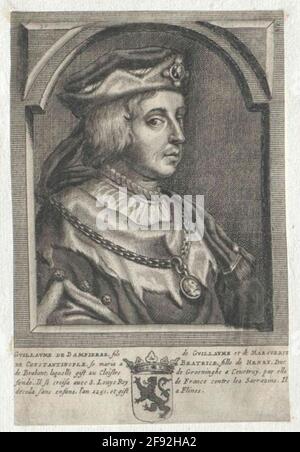 Dampierre, Guillaume III. De. Banque D'Images