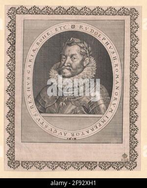 Rudolf II, Kaiser romano-allemand. Banque D'Images