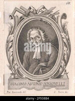 Ponsonelli, Giacomo Antonio. Banque D'Images