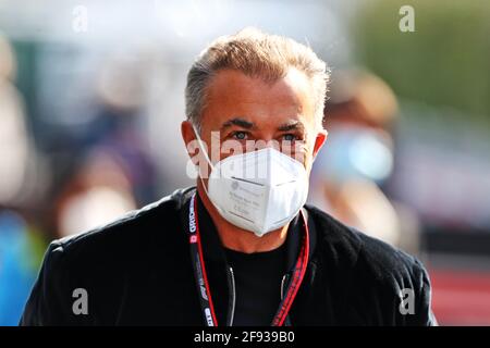 Imola, Italie. 16 avril 2021. Jean Alesi (FRA). Grand Prix Emilia Romagna, vendredi 16 avril 2021. Imola, Italie. Crédit : James Moy/Alay Live News Banque D'Images