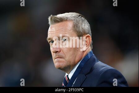 Photo du dossier datée du 09-09-2019 de l'entraîneur d'Angleterre Aidy Boothroyd. Date de publication : vendredi 16 avril 2021. Banque D'Images