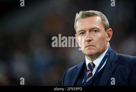 Photo du dossier datée du 09-09-2019 de l'entraîneur d'Angleterre Aidy Boothroyd. Date de publication : vendredi 16 avril 2021. Banque D'Images