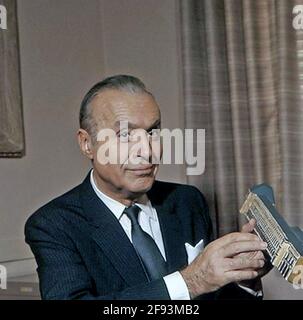 CHARLES BOYER (1899-1978) acteur franco-américain vers 1945 Banque D'Images