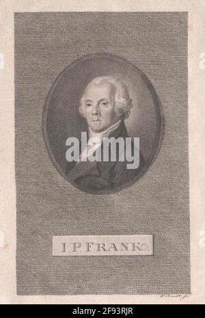 Frank, Johann Peter Painer: Schmid, chargé de cours: Arndt, Wilhelm (1750) Banque D'Images