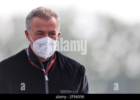 Imola, Italie. 16 avril 2021. Jean Alesi (FRA). 16.04.2021. Championnat du monde de Formule 1, route 2, Grand Prix Emilia Romagna, Imola, Italie, Journée de pratique. Le crédit photo doit être lu : images XPB/Press Association. Crédit : XPB Images Ltd/Alamy Live News Banque D'Images