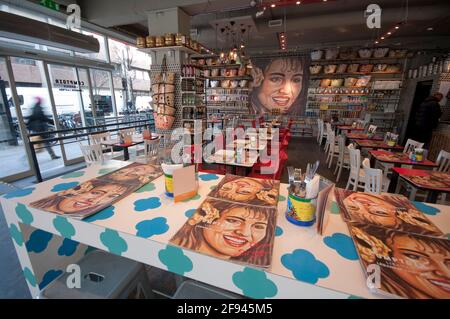 Restaurant Comptoir, Broadwick Street, Soho, Londres, 2013 Banque D'Images