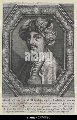 Mohammed IV., Sultan de Turquie. Banque D'Images