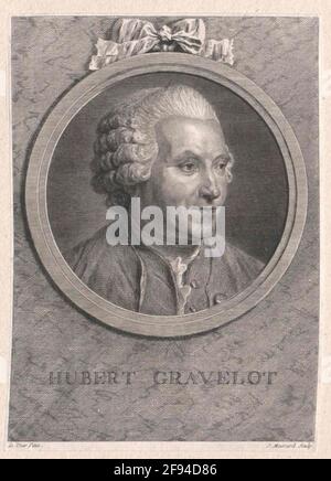 Gravelot, Hubert François. Banque D'Images