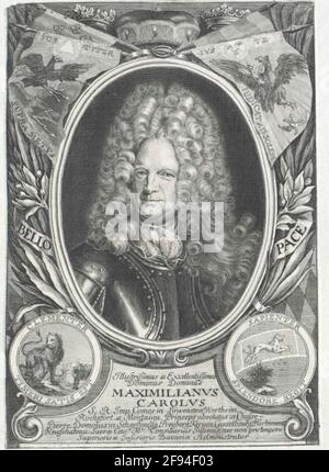 Löwenstein-Wertheim, Maximilian Karl Fürst. Banque D'Images