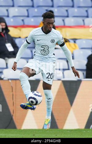 Londres, Royaume-Uni. 15 avril 2021. Callum Hudson-Odoi de Chelsea en action lors du match de la première Ligue entre Crystal Palace et Chelsea à Selhurst Park, Londres, Angleterre, le 10 avril 2021. Photo de Ken Sparks. Utilisation éditoriale uniquement, licence requise pour une utilisation commerciale. Aucune utilisation dans les Paris, les jeux ou les publications d'un seul club/ligue/joueur. Crédit : UK Sports pics Ltd/Alay Live News Banque D'Images