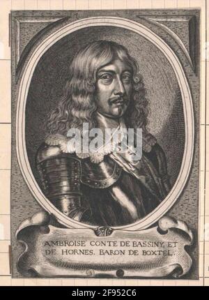 Hornes, 2. Comte de Baucignies, baron de Boxtel, Ambroise de. Banque D'Images