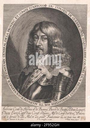 Hornes, 2. Comte de Baucignies, baron de Boxtel, Ambroise de. Banque D'Images