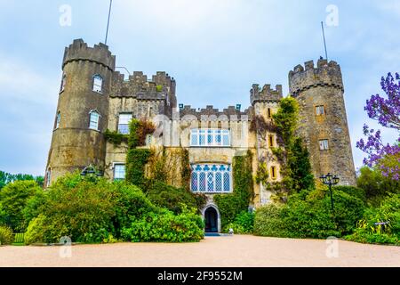 Château de Malahide en Irlande Banque D'Images