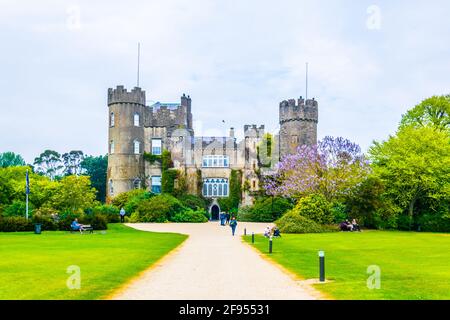 Château de Malahide en Irlande Banque D'Images