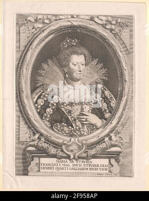 Maria de Medici, princesse de Toscane. Banque D'Images