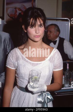 Demi Moore 6 juillet 1982 crédit : Ralph Dominguez/MediaPunch Banque D'Images