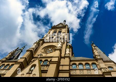 cathédrale dans la ville de Mar del Plata, Buenos Aires Banque D'Images