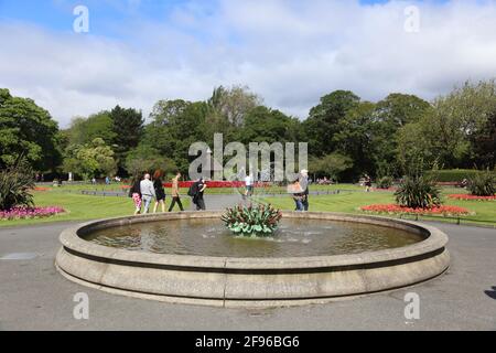 Irlande, Dublin, St. Stephens Green Park Banque D'Images