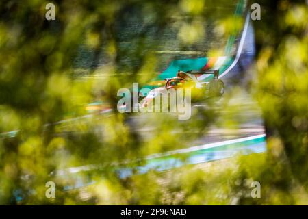 Imola, Italie 16/04/2021, 21 QUINN Alex, Arden, action lors du 1er tour du Championnat régional d'Europe de Formule 2021 par Alpine du 16 au 18 avril 2021 sur l'Autodromo Internazionale Enzo e Dino Ferrari, à Imola, Italie - photo Florent Gooden / DPPI Banque D'Images