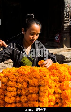 Le Durbar Square Banque D'Images