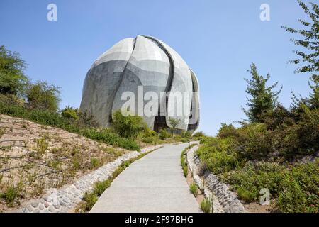 Templo Bahai de Sudamerica (Maison de culte de Bahai) À Santiago du Chili Banque D'Images