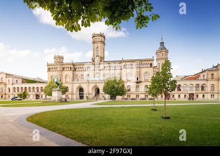 Université Leibniz à Hanovre, Basse-Saxe, Allemagne, Europe Banque D'Images