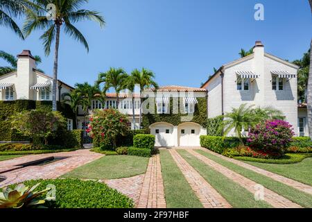 Demeure de luxe majestueuse à Naples, Floride, États-Unis Banque D'Images