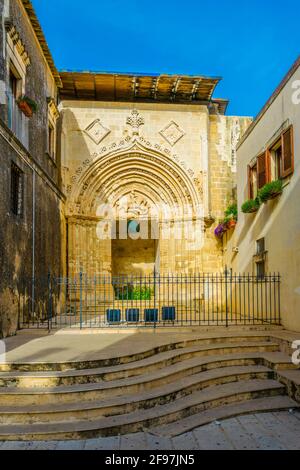 Port di San Giorgio à Ragusa, Sicile, Italie Banque D'Images