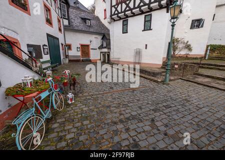 L'Ahrquelle à Blankenheim, Ahrtal, Eifel, Rhénanie-du-Nord-Westphalie, NRW, Allemagne Banque D'Images