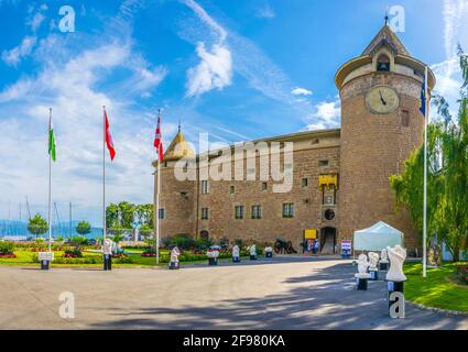 Palais de Morges en Suisse Banque D'Images