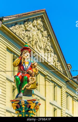 Kindlifresserbrunnen à Berne, Suisse Banque D'Images