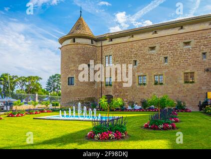 Palais de Morges en Suisse Banque D'Images