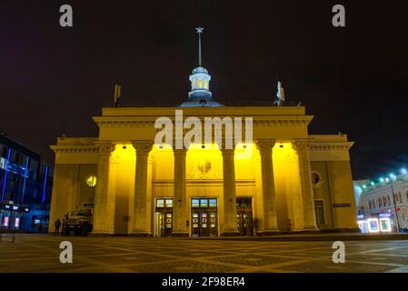 Gare de Leningradsky prise @Moscou, Russie Banque D'Images