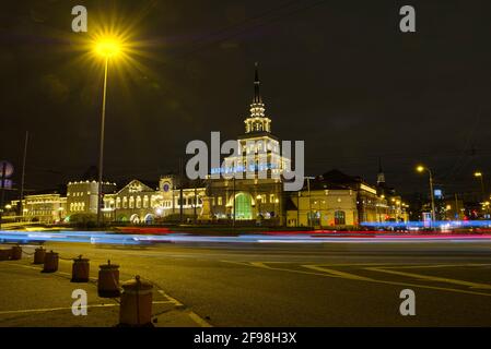 Gare de Kazansky autre vue prise @Moscou, Russie Banque D'Images