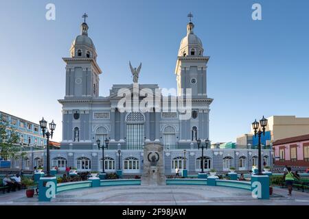 Catedral Basílica de Nuestra Señora de la Asunción à Santiago de Cuba, Cuba Banque D'Images