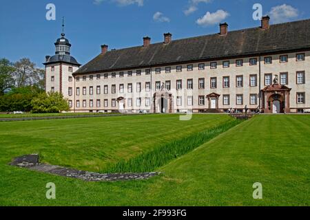 Château de Corvey, Höxter, Rhénanie-du-Nord-Westphalie, Allemagne Banque D'Images